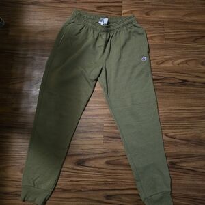Champion Olive Green Sweatpants Size Large